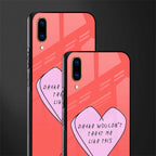 drake wouldn't treat me like this glass case for vivo v11 pro image-2