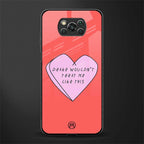 drake wouldn't treat me like this glass case for poco x3 image