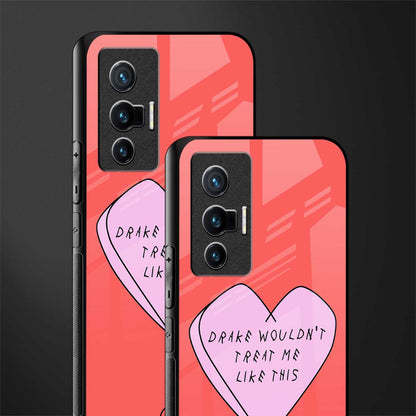 drake wouldn't treat me like this glass case for vivo x70 image-2