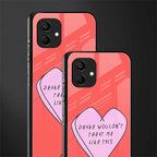 drake wouldn't treat me like this back phone cover | glass case for samsung galaxy a04