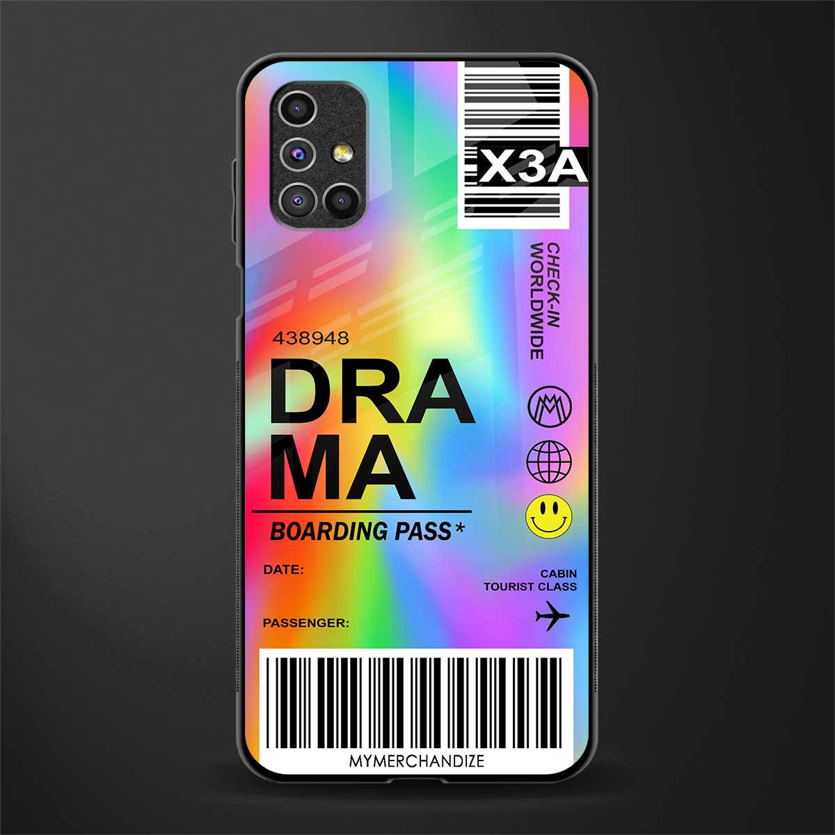 drama glass case for samsung galaxy m51 image