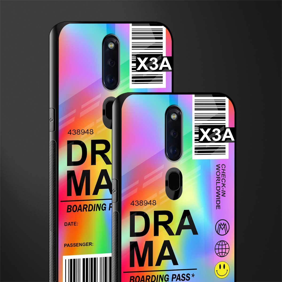 drama glass case for oppo f11 pro image-2