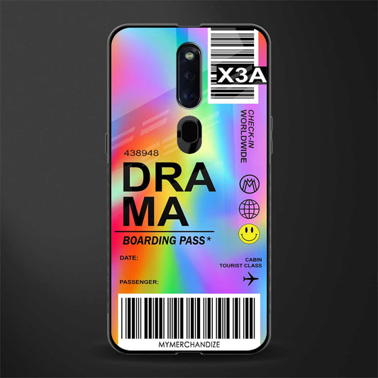 drama glass case for oppo f11 pro image