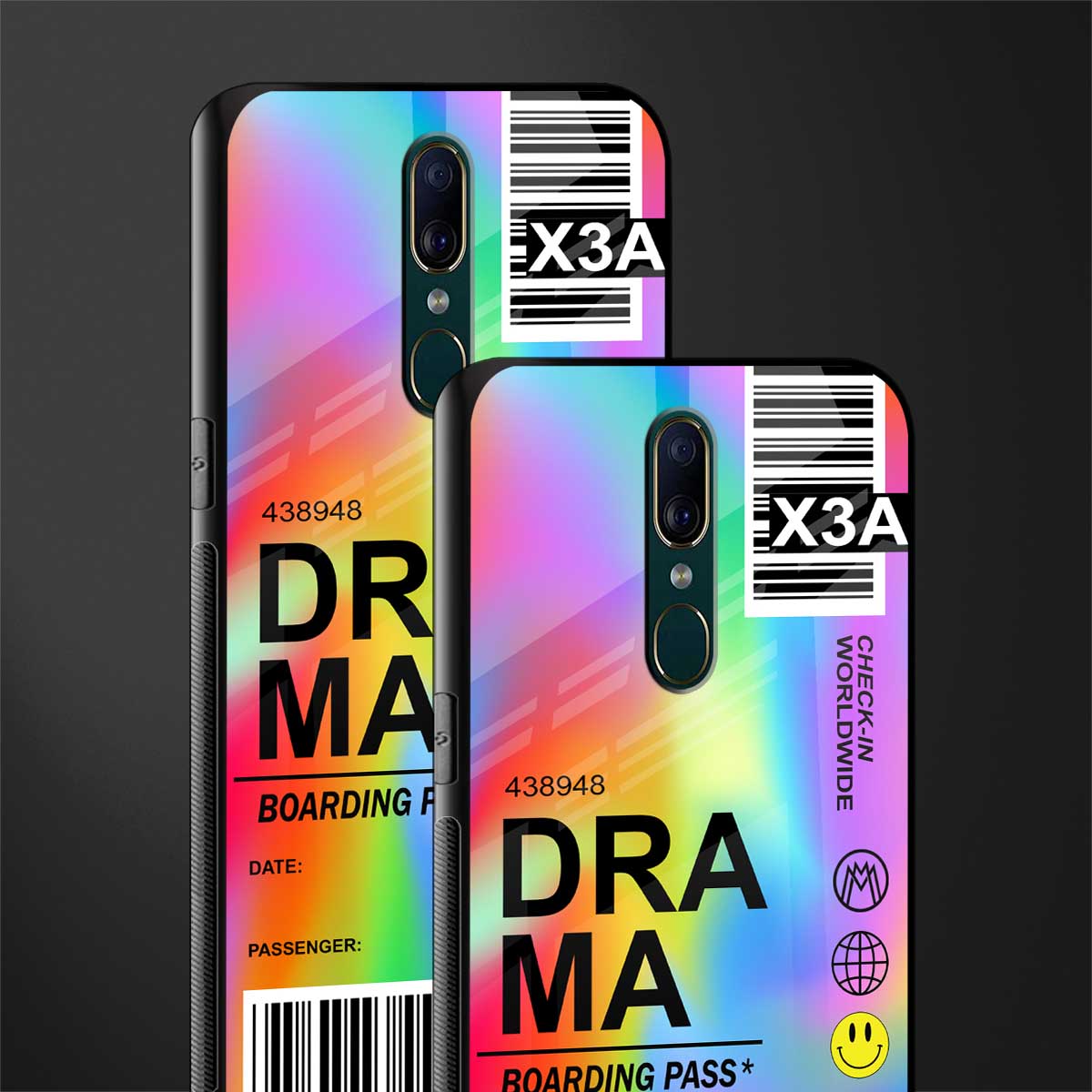 drama glass case for oppo a9 image-2