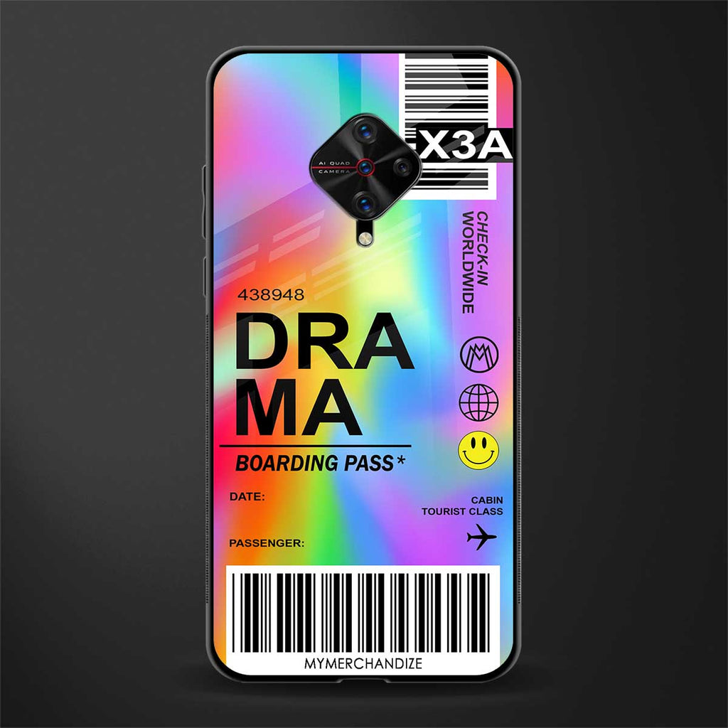 drama glass case for vivo s1 pro image