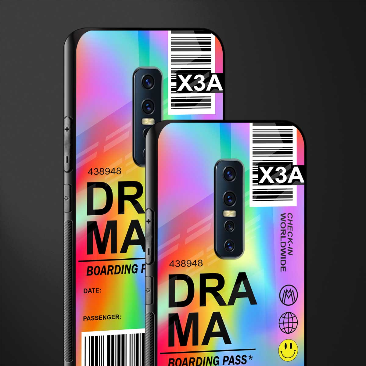 drama glass case for vivo v17 pro image-2