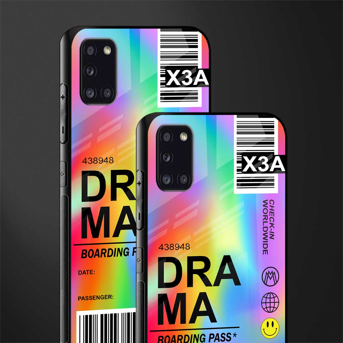 drama glass case for samsung galaxy a31 image-2