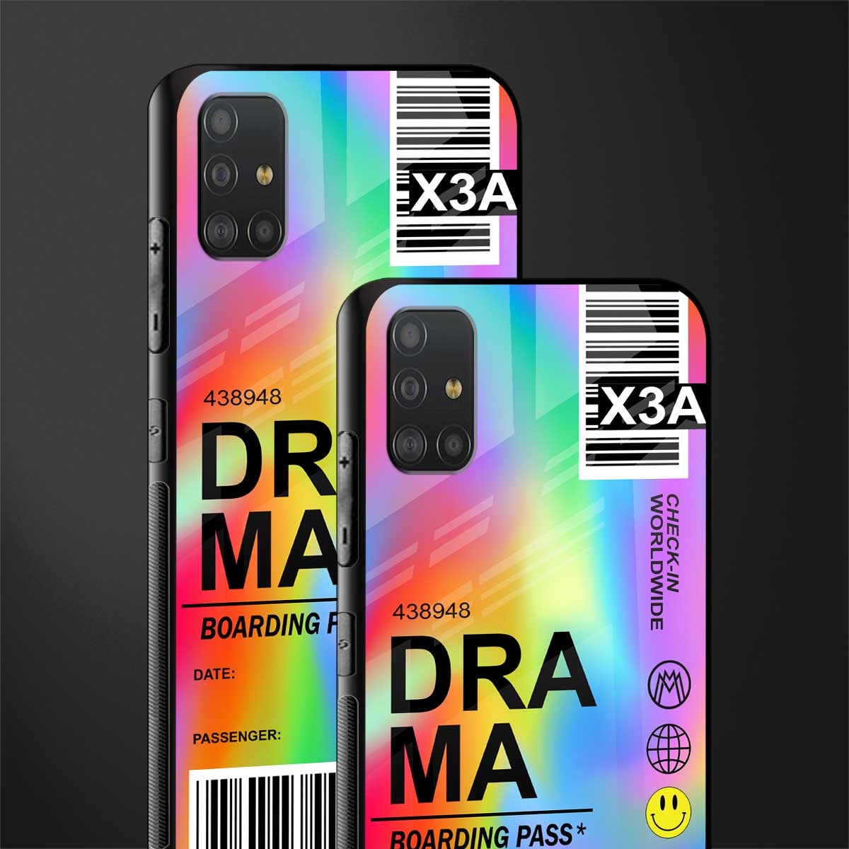 drama glass case for samsung galaxy a51 image-2