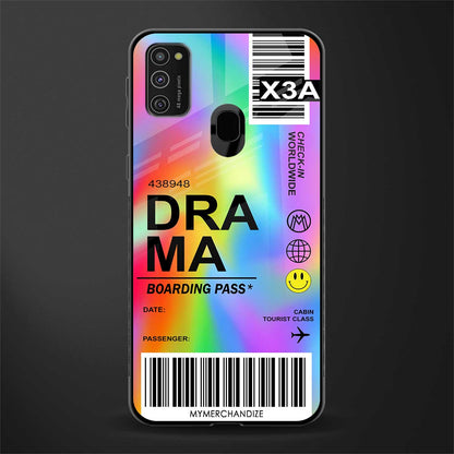 drama glass case for samsung galaxy m21 image