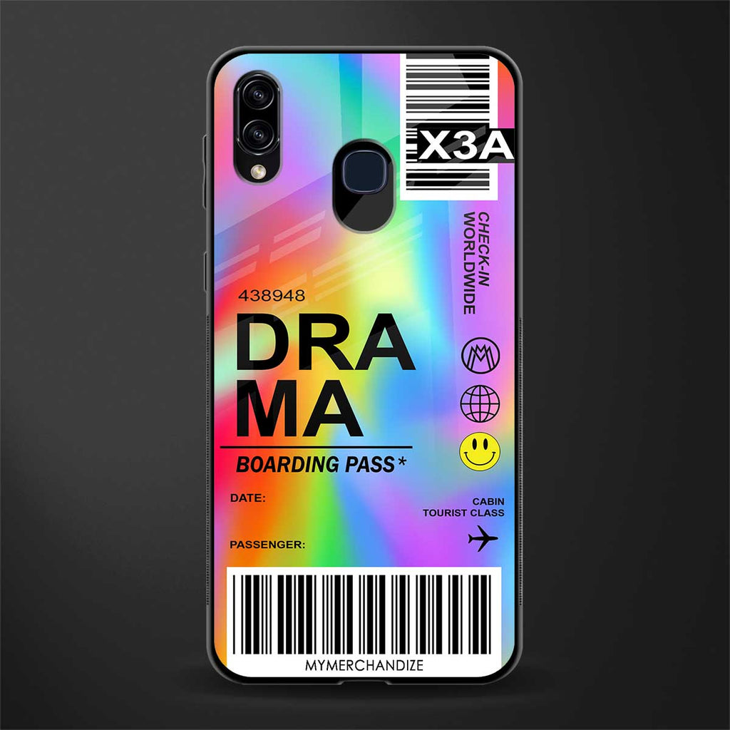 drama glass case for samsung galaxy a20 image