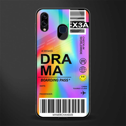 drama glass case for samsung galaxy a20 image