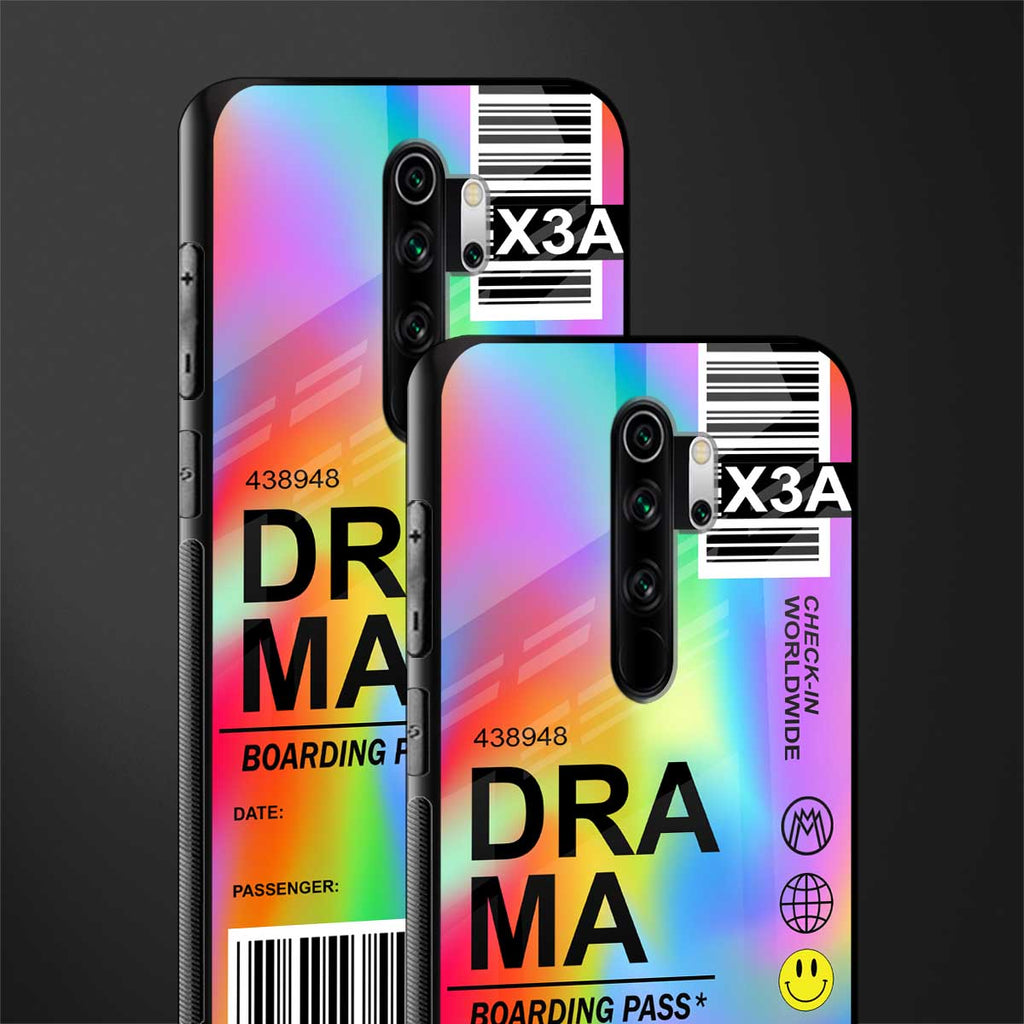 drama glass case for redmi note 8 pro image-2