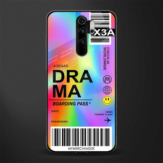 drama glass case for redmi note 8 pro image