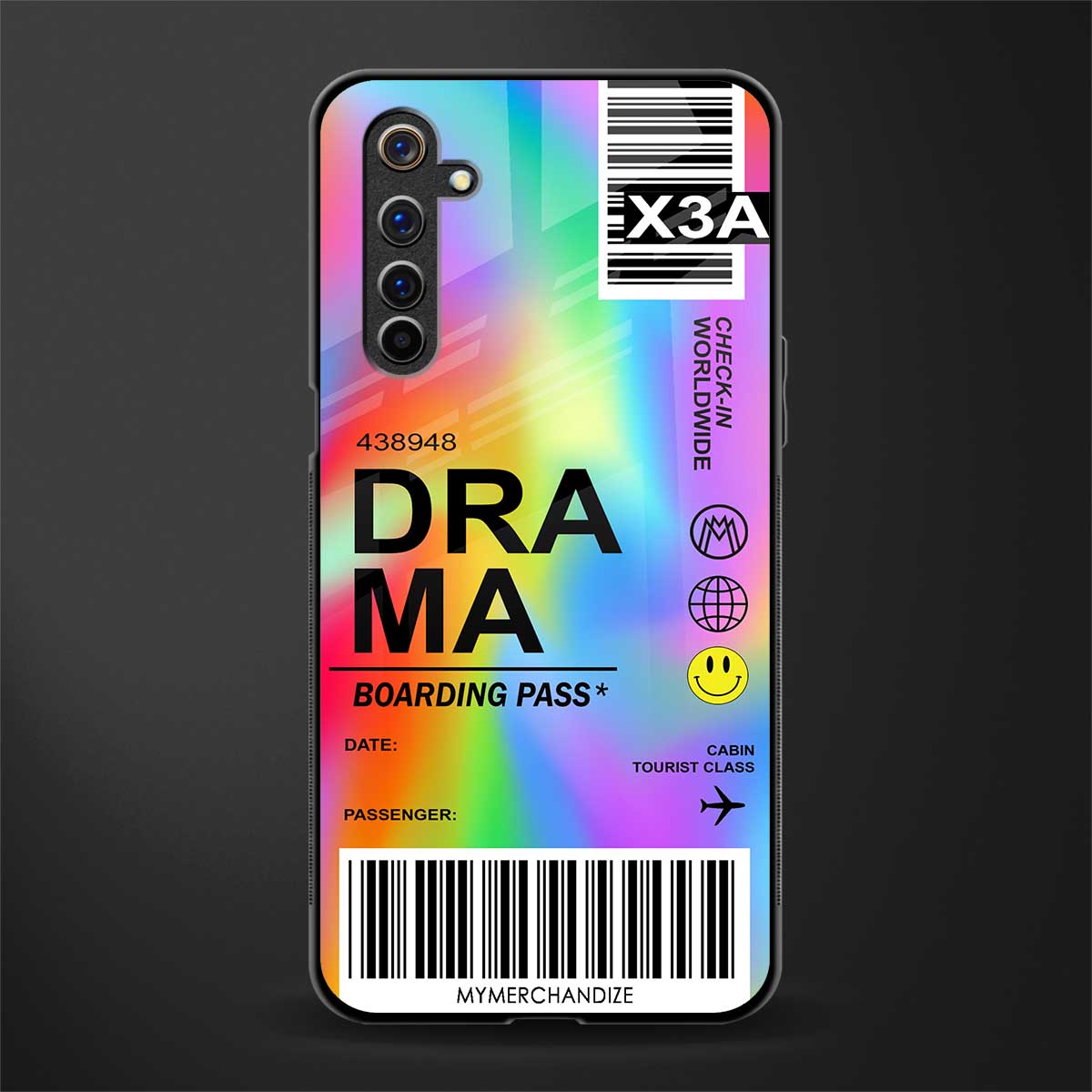 drama glass case for realme 6 pro image