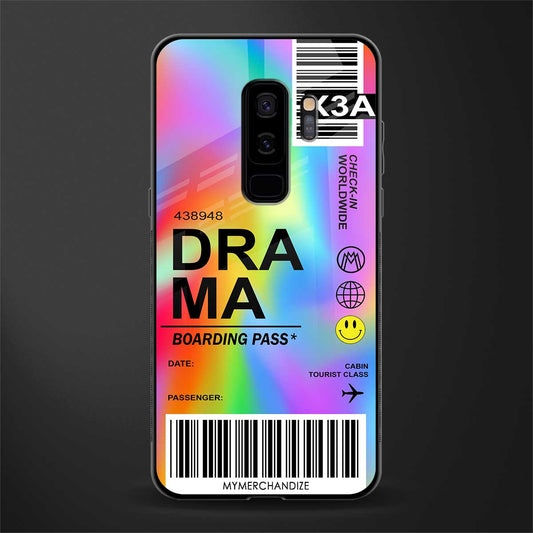 drama glass case for samsung galaxy s9 plus image