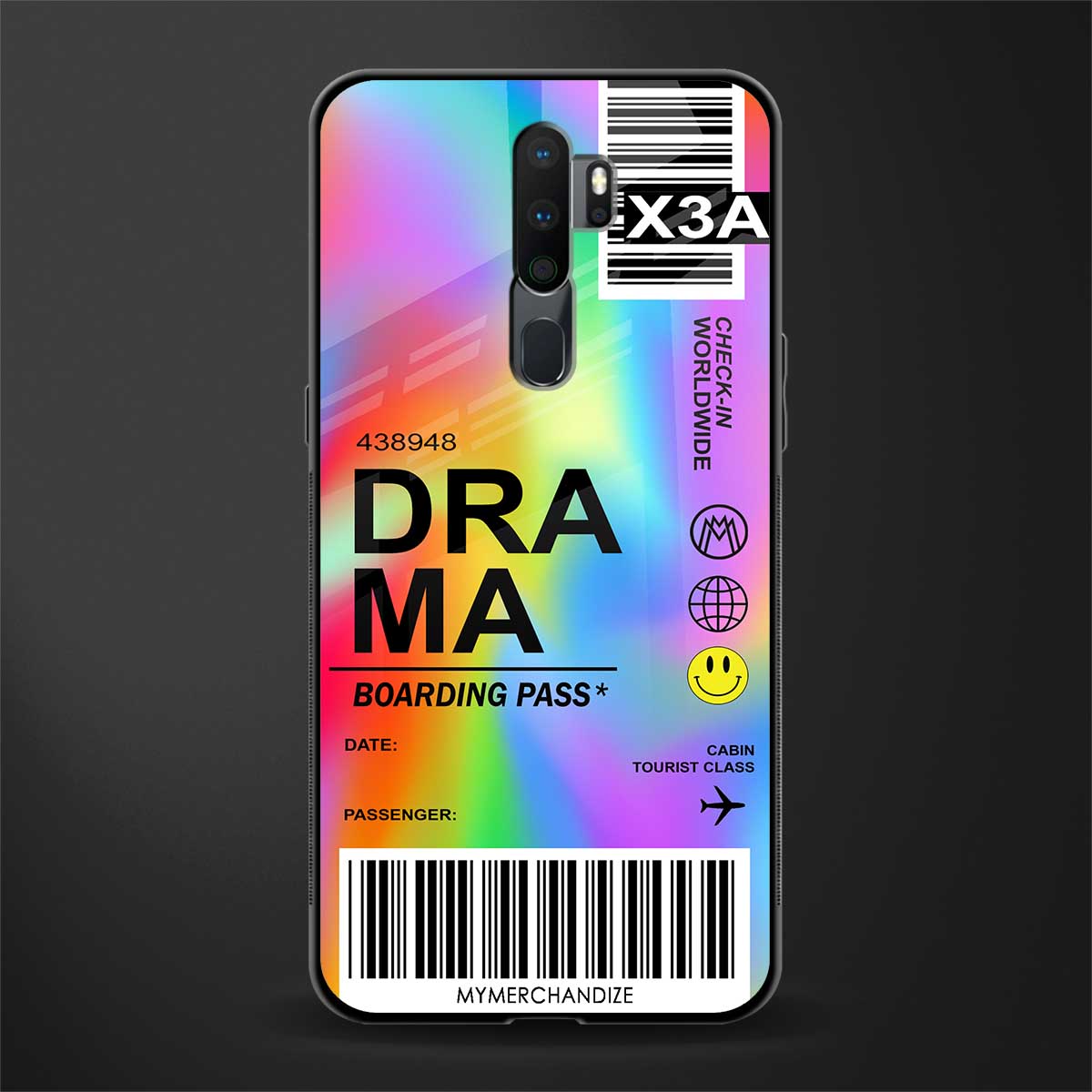 drama glass case for oppo a5 2020 image