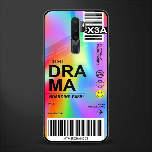 drama glass case for oppo a5 2020 image