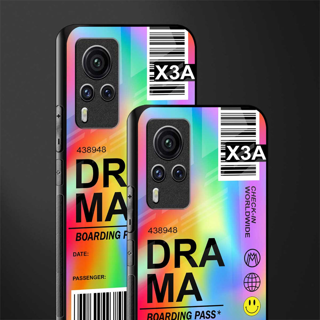 drama glass case for vivo x60 pro image-2