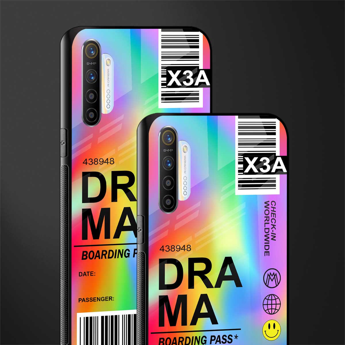 drama glass case for realme x2 image-2