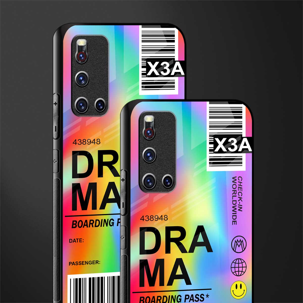 drama glass case for vivo v19 image-2