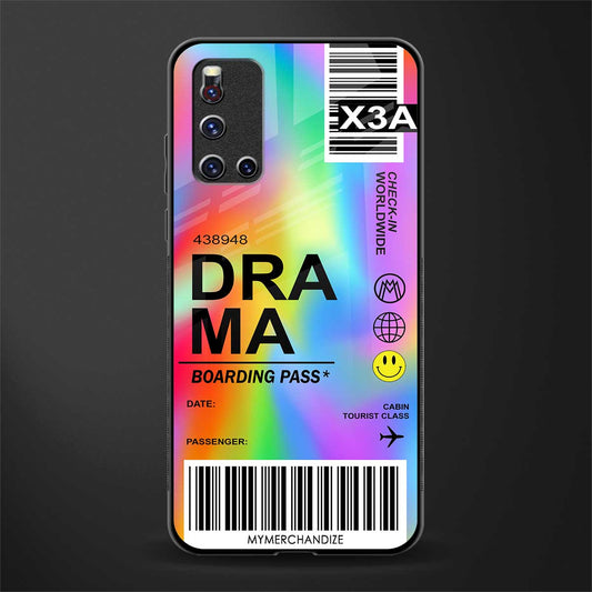 drama glass case for vivo v19 image