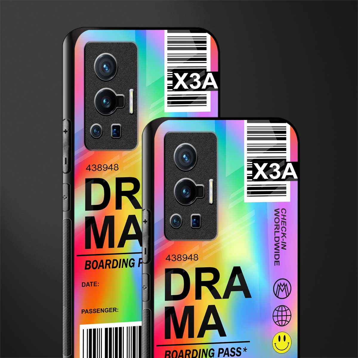 drama glass case for vivo x70 pro image-2