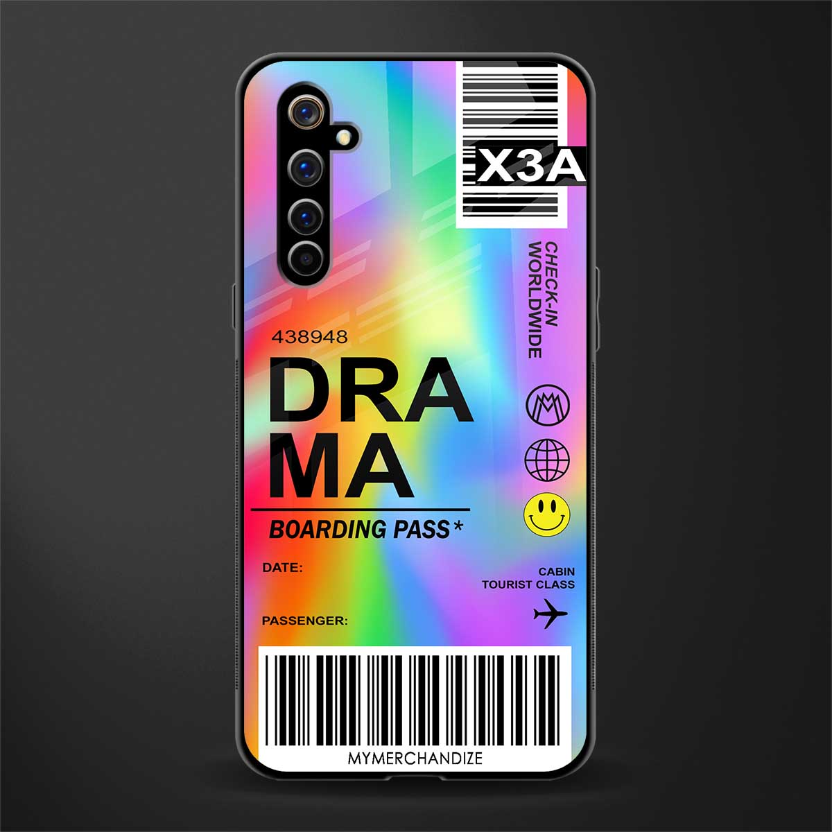 drama glass case for realme x50 pro image