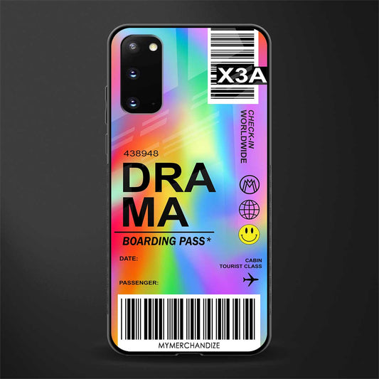 drama glass case for samsung galaxy s20 image