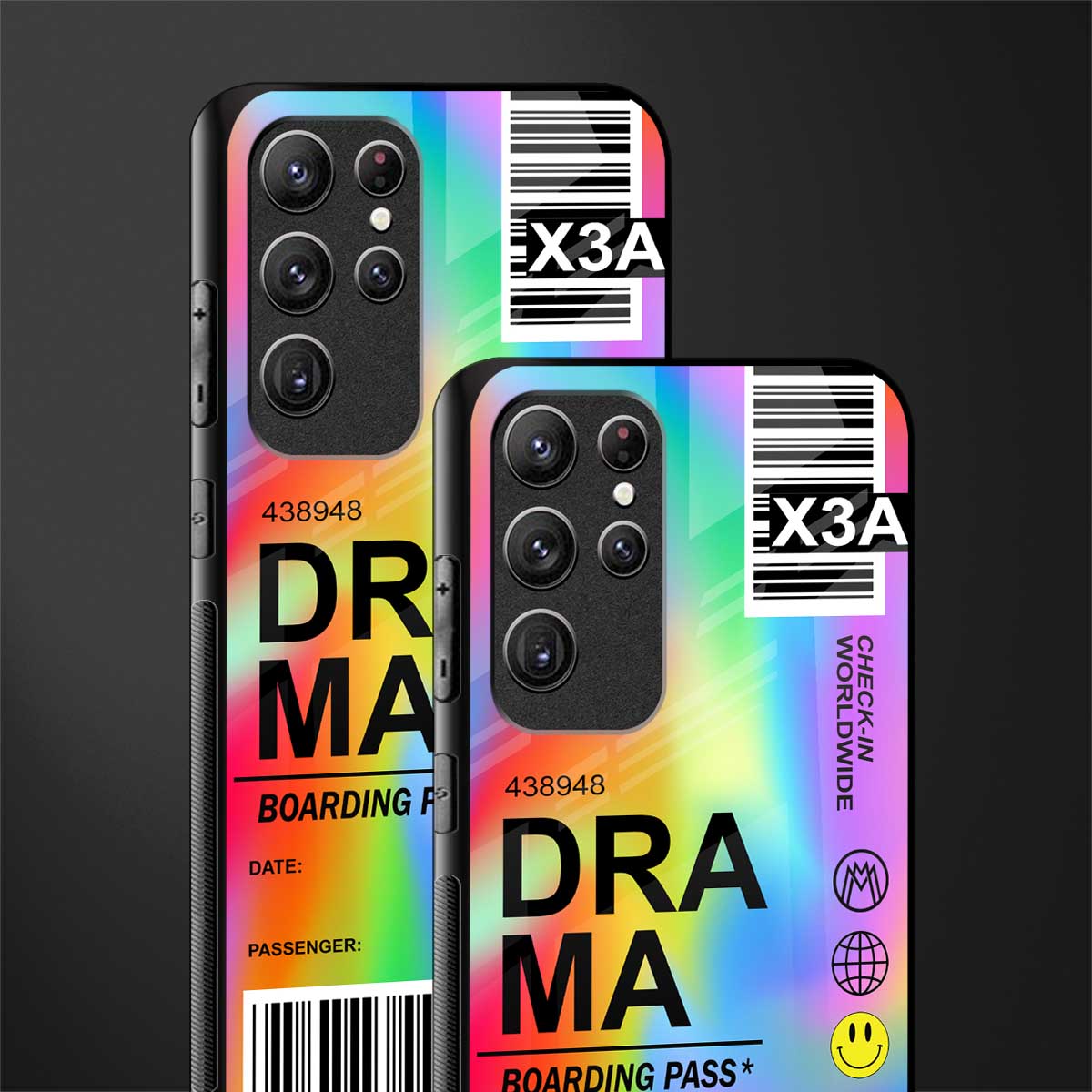 drama glass case for samsung galaxy s21 ultra image-2