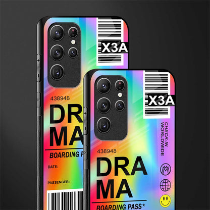 drama glass case for samsung galaxy s21 ultra image-2