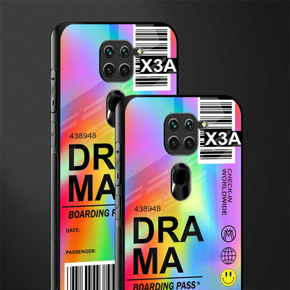 drama glass case for redmi note 9 image-2