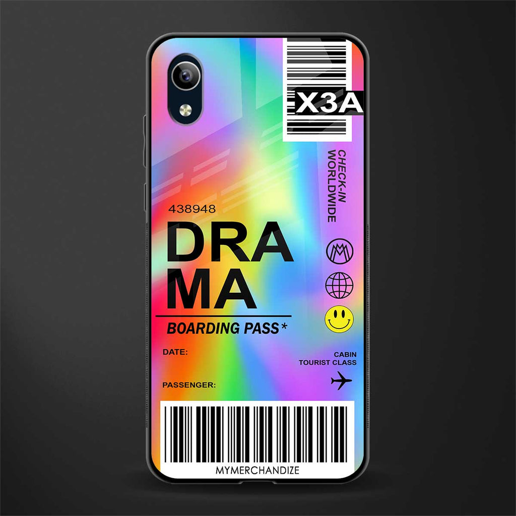 drama glass case for vivo y91i image