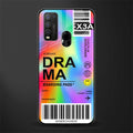 drama glass case for vivo y50 image