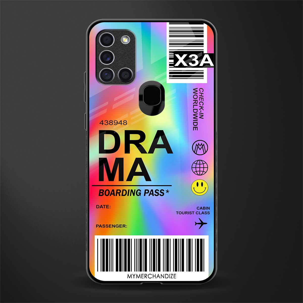 drama glass case for samsung galaxy a21s image