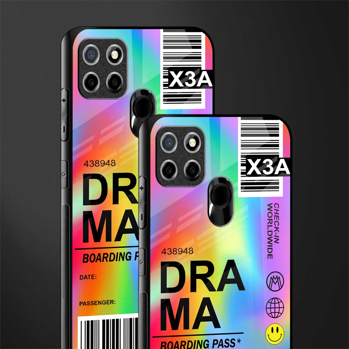drama glass case for realme narzo 30a image-2