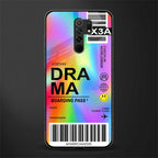 drama glass case for redmi 9 prime image