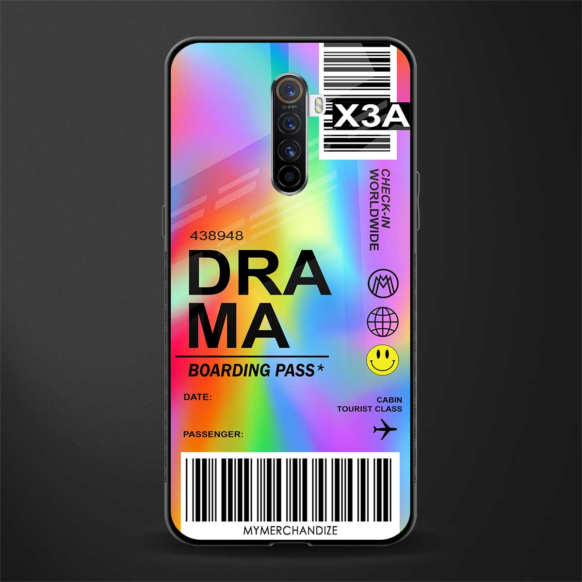 drama glass case for realme x2 pro image