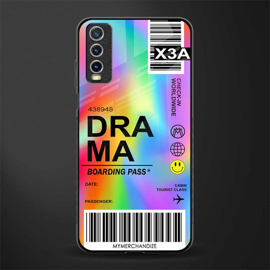 drama glass case for vivo y20svivo y20avivo y20g image