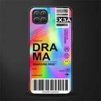 drama glass case for oppo f17 image