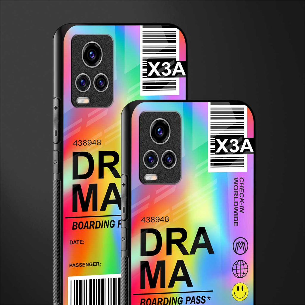 drama glass case for vivo v20 pro image-2