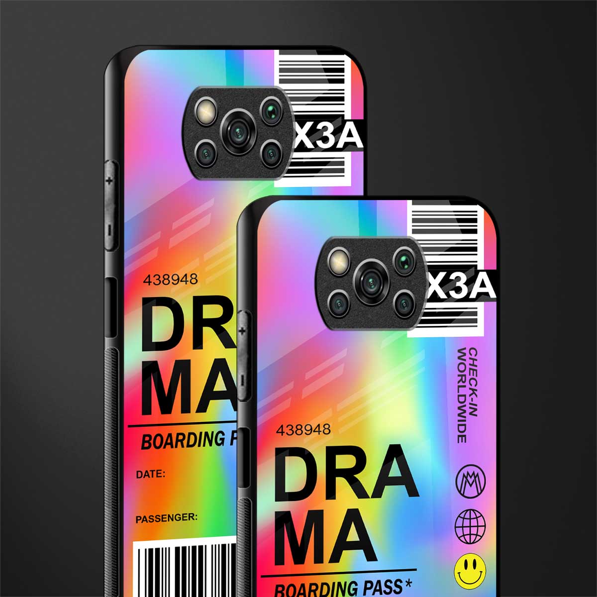 drama glass case for poco x3 image-2