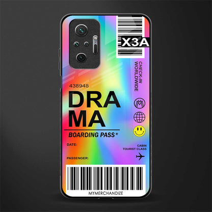 drama glass case for redmi note 10 pro image