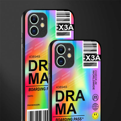 drama glass case for iphone 11 image-2