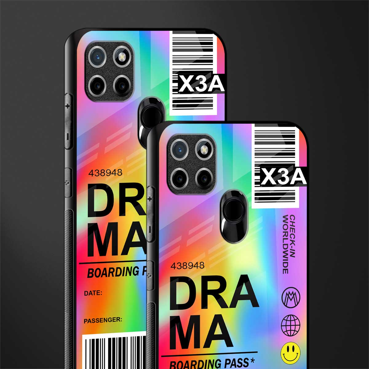 drama glass case for realme c21 image-2