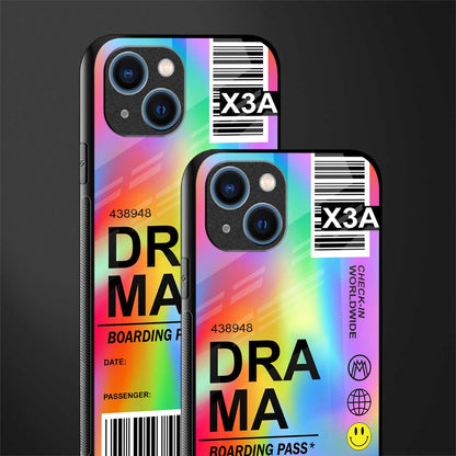 drama glass case for iphone 14 plus image-2