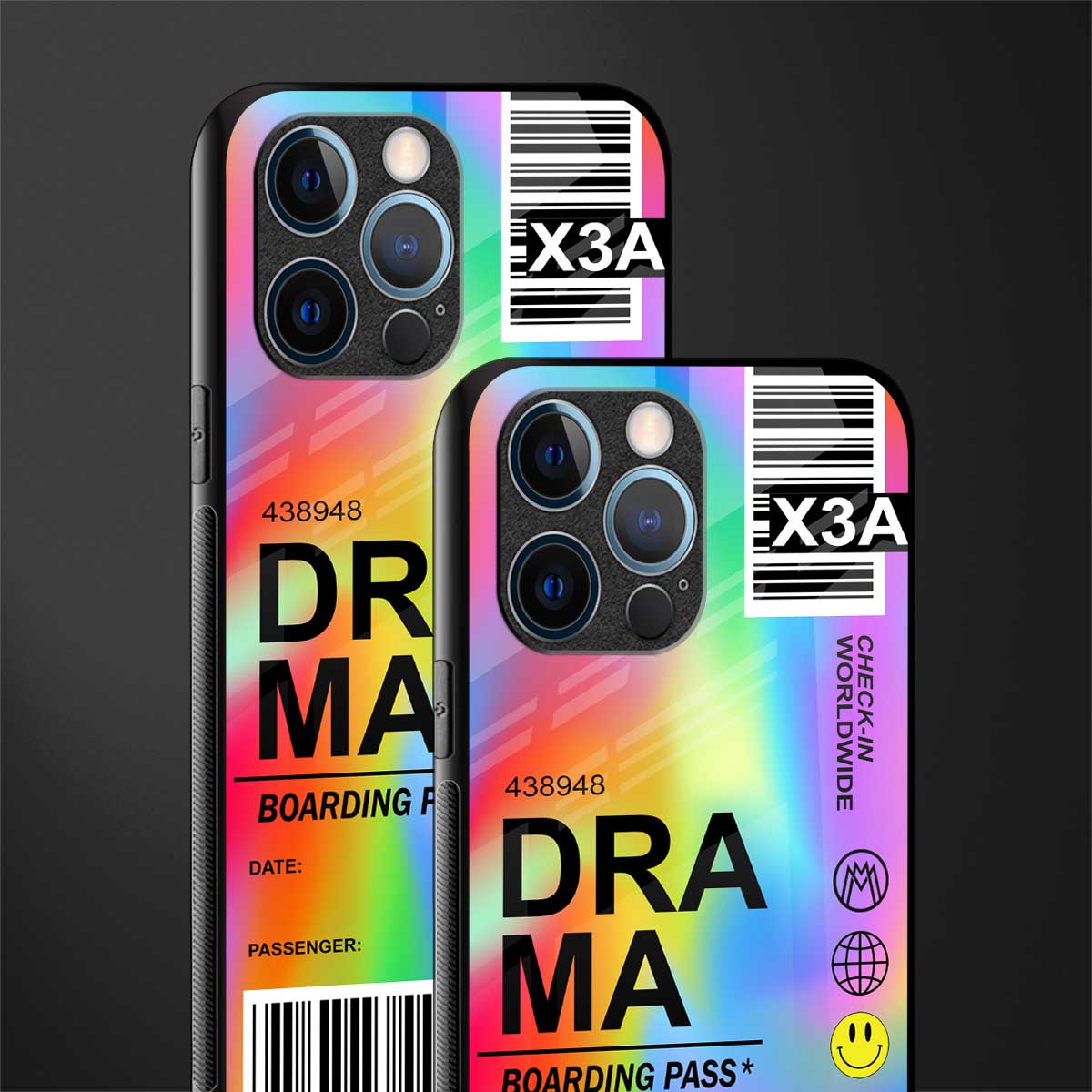 drama glass case for iphone 13 pro image-2