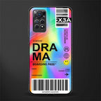 drama back phone cover | glass case for redmi note 11 pro plus 4g/5g