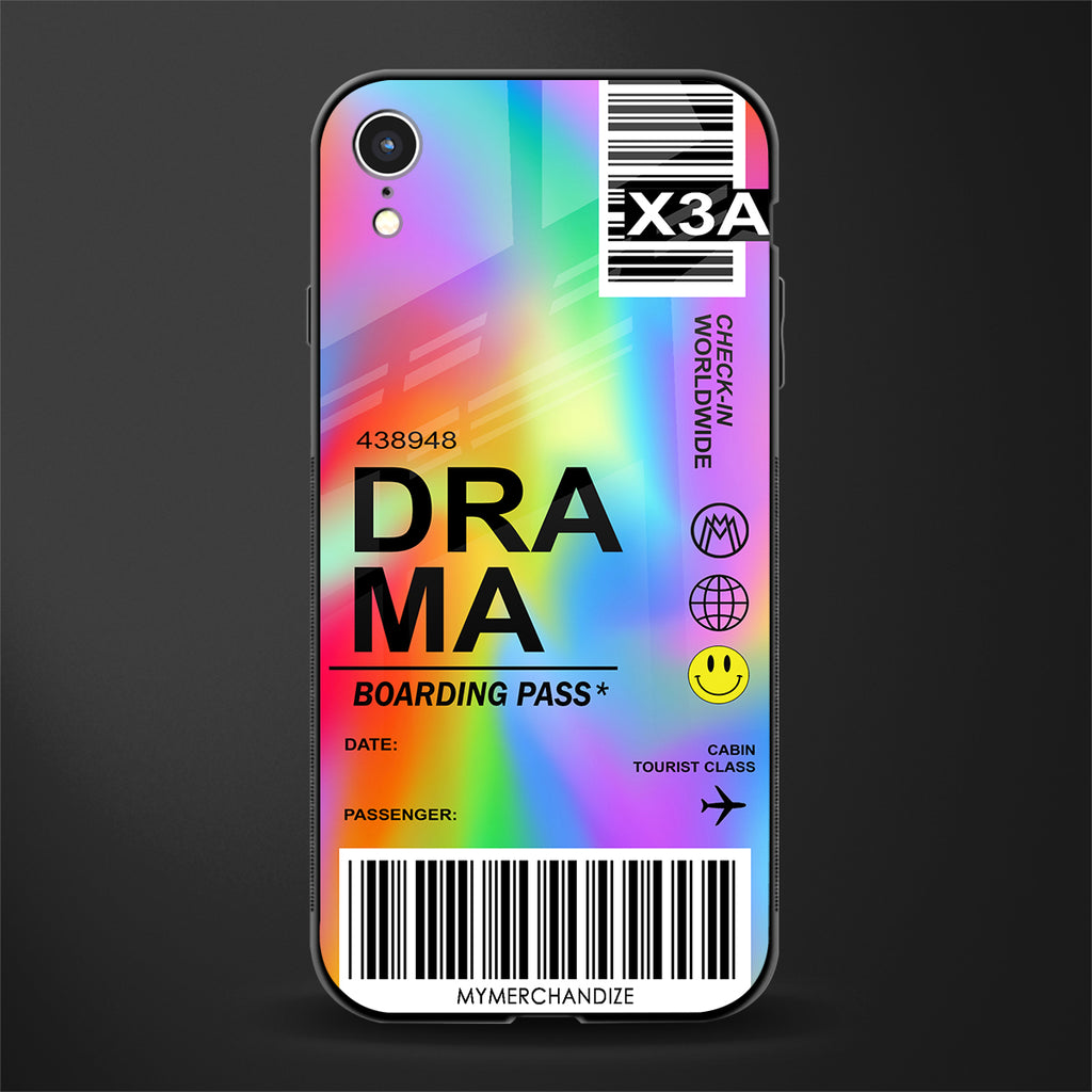 drama glass case for iphone xr image