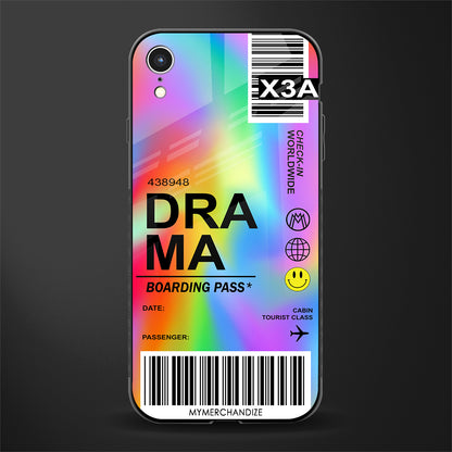 drama glass case for iphone xr image