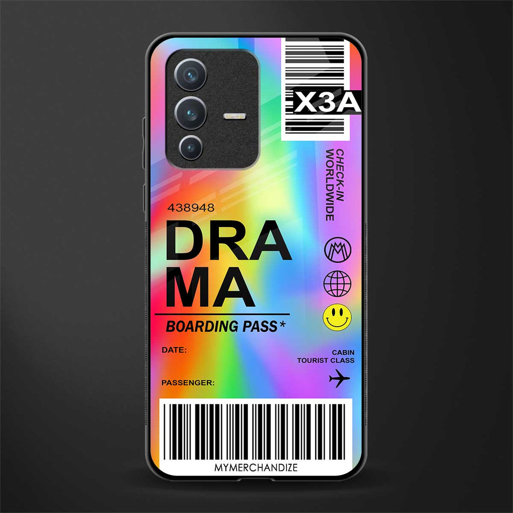 drama glass case for vivo v23 5g image